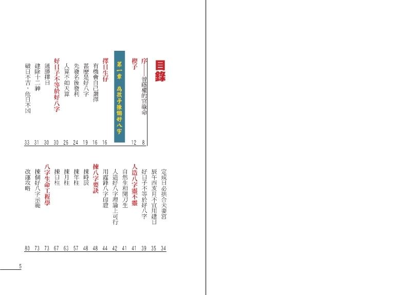 點算八字子祿