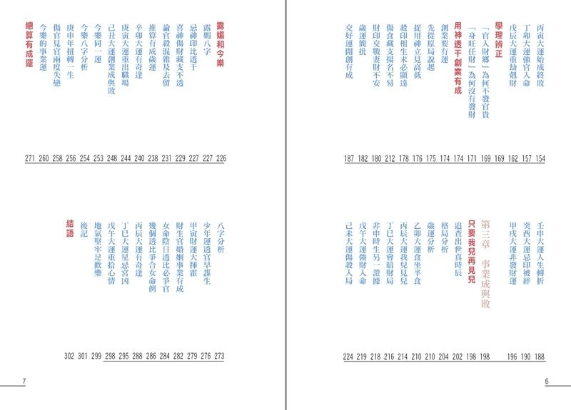 點算八字成敗