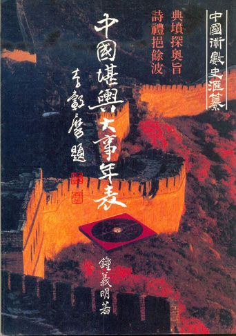 中國堪輿大事年表 (風水系列-051)