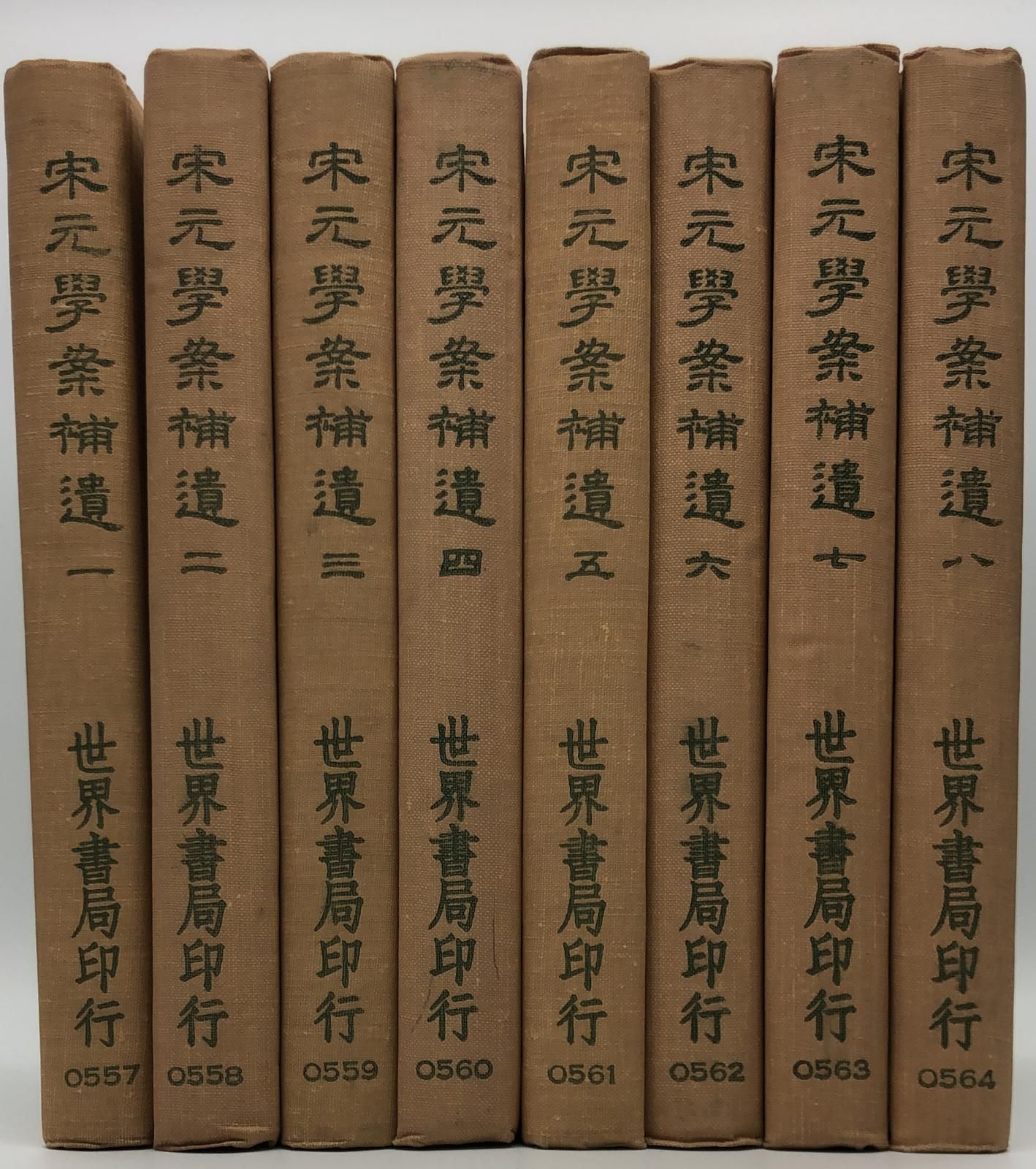 宋元學案補遺(精八冊)絕版書