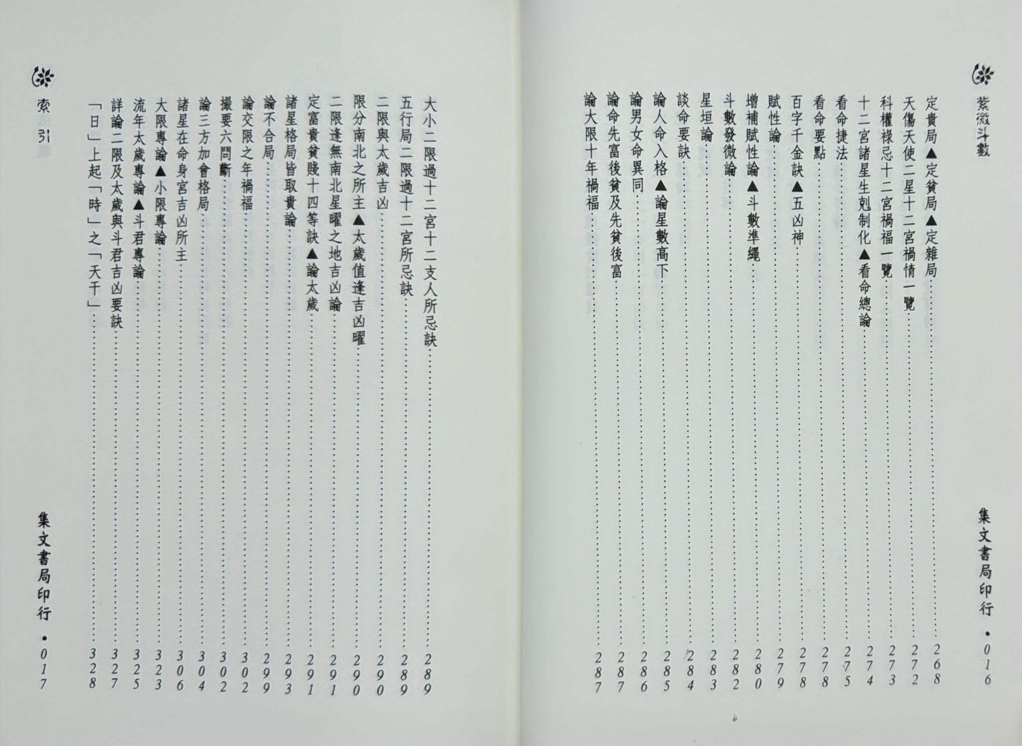紫微斗數全書〈正宗占星術〉